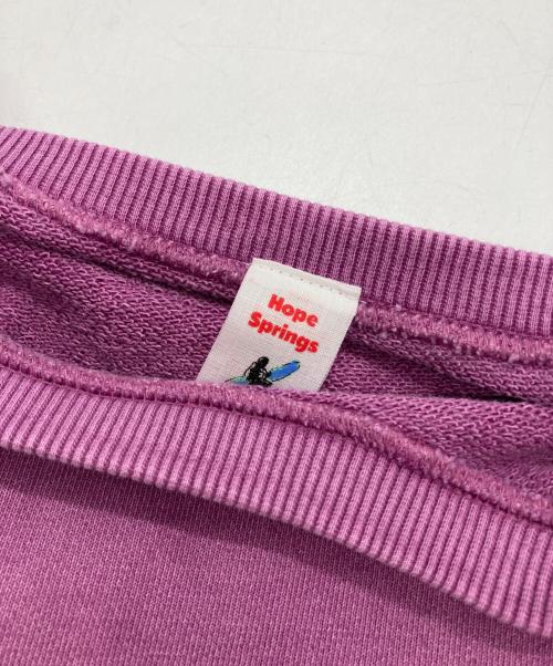 RHC Ron Herman（アールエイチシー ロンハーマン）RHC Ron Herman (アールエイチシー ロンハーマン) Hope Springスウェット パープル サイズ:Mの古着・服飾アイテム