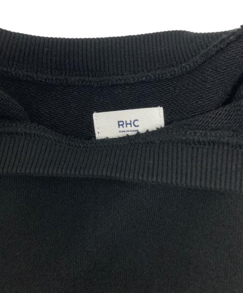 RHC Ron Herman（アールエイチシー ロンハーマン）RHC Ron Herman (アールエイチシー ロンハーマン) クルーネックスウェット ブラック サイズ:Lの古着・服飾アイテム