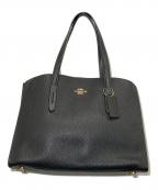 COACHコーチ）の古着「チャーリー キャリーオール 2WAY トートバッグ」｜ブラック