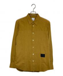 PAUL SMITH（ポールスミス）の古着「ストライプシャツ」｜イエロー