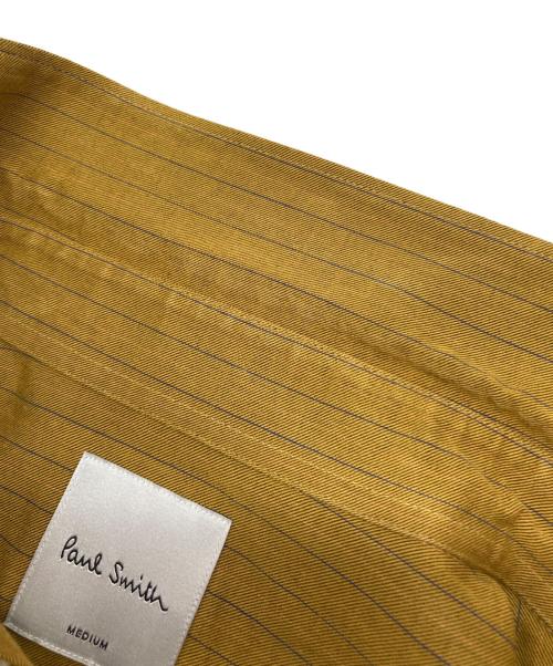 PAUL SMITH（ポールスミス）Paul Smith (ポールスミス) ストライプシャツ イエロー サイズ:Ⅿの古着・服飾アイテム