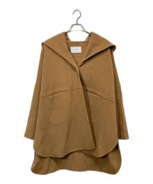 FRAMeWORK（フレームワーク）の古着「ハミルトンリバーフーディポンチョ」｜ブラウン