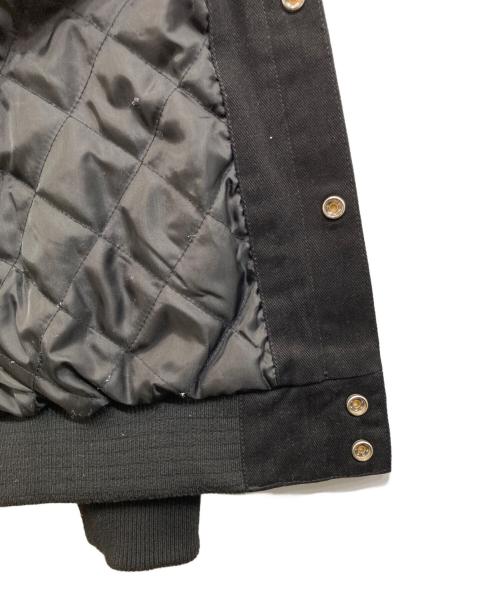 NFL（エヌエフエル）NFL (エヌエフエル) オールチームワッペンスタジャン ブラック サイズ:Lの古着・服飾アイテム