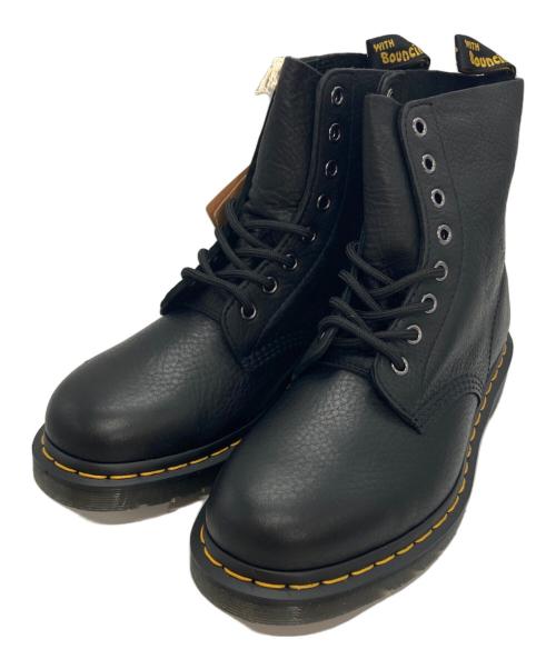 Dr.Martens（ドクターマーチン）Dr.Martens (ドクターマーチン) PASCAL VIRGINIA 8 ホールブーツ ブラック サイズ:UK5の古着・服飾アイテム
