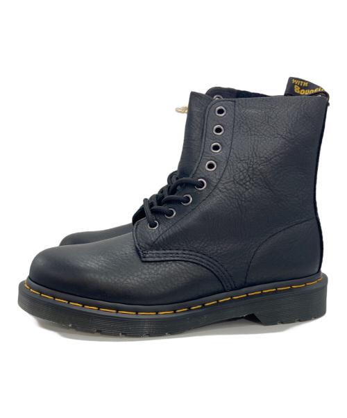 Dr.Martens（ドクターマーチン）Dr.Martens (ドクターマーチン) PASCAL VIRGINIA 8 ホールブーツ ブラック サイズ:UK5の古着・服飾アイテム
