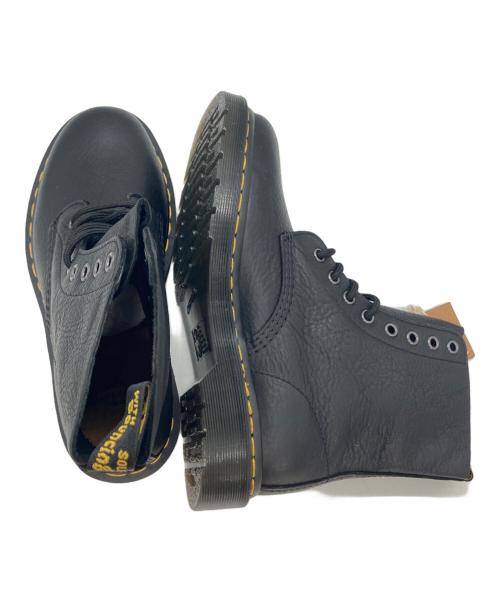 Dr.Martens（ドクターマーチン）Dr.Martens (ドクターマーチン) PASCAL VIRGINIA 8 ホールブーツ ブラック サイズ:UK5の古着・服飾アイテム