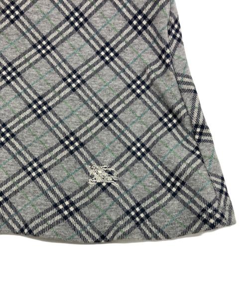 BURBERRY BLUE LABEL（バーバリー ブルー レーベル）BURBERRY BLUE LABEL (バーバリー ブルー レーベル) ホルターネックカットソー グレー サイズ:38の古着・服飾アイテム