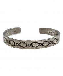 NORTH WORKS（ノースワークス）の古着「スタンプワークバングル」｜シルバー