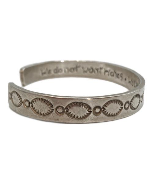 NORTH WORKS（ノースワークス）NORTH WORKS (ノースワークス) スタンプワークバングル シルバー サイズ:-の古着・服飾アイテム