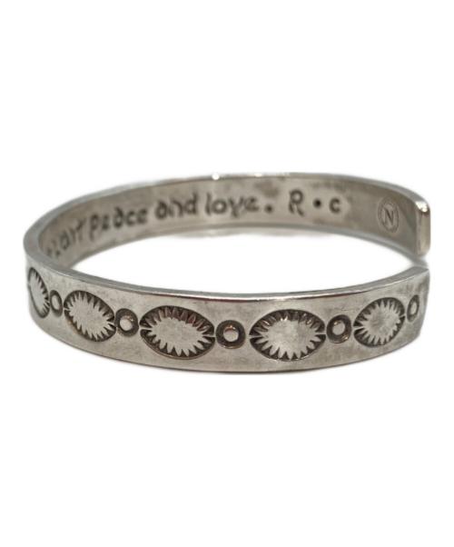 NORTH WORKS（ノースワークス）NORTH WORKS (ノースワークス) スタンプワークバングル シルバー サイズ:-の古着・服飾アイテム