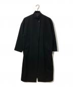mizuiro-indミズイロインド）の古着「スタンドカラーコート」｜ブラック