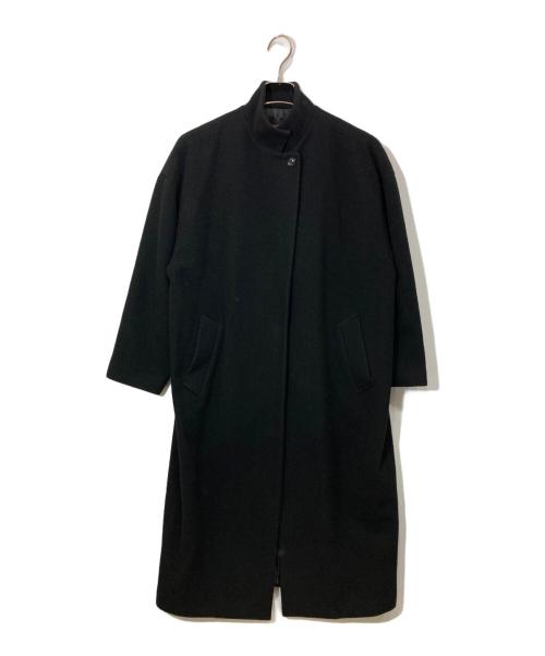 mizuiro-ind（ミズイロインド）mizuiro-ind (ミズイロインド) スタンドカラーコート ブラック サイズ:-の古着・服飾アイテム
