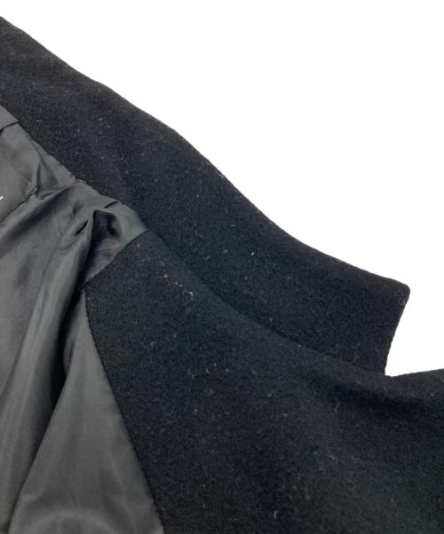 mizuiro-ind（ミズイロインド）mizuiro-ind (ミズイロインド) スタンドカラーコート ブラック サイズ:-の古着・服飾アイテム