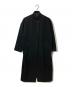 mizuiro-ind（ミズイロインド）の古着「スタンドカラーコート」｜ブラック