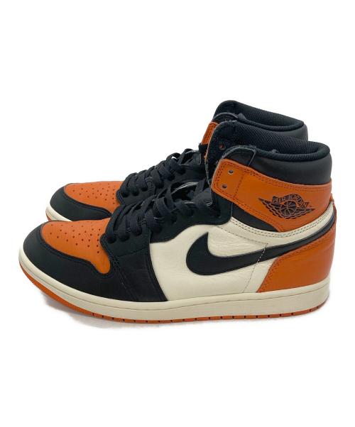 NIKE（ナイキ）NIKE (ナイキ) Air Jordan 1 Retro High OG ブラック×オレンジ サイズ:28.5㎝の古着・服飾アイテム