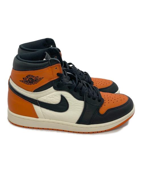 NIKE（ナイキ）NIKE (ナイキ) Air Jordan 1 Retro High OG ブラック×オレンジ サイズ:28.5㎝の古着・服飾アイテム