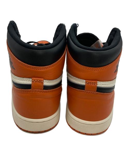 NIKE（ナイキ）NIKE (ナイキ) Air Jordan 1 Retro High OG ブラック×オレンジ サイズ:28.5㎝の古着・服飾アイテム
