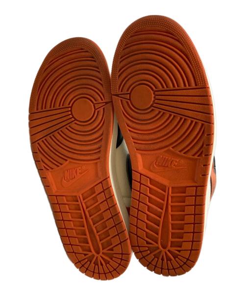 NIKE（ナイキ）NIKE (ナイキ) Air Jordan 1 Retro High OG ブラック×オレンジ サイズ:28.5㎝の古着・服飾アイテム