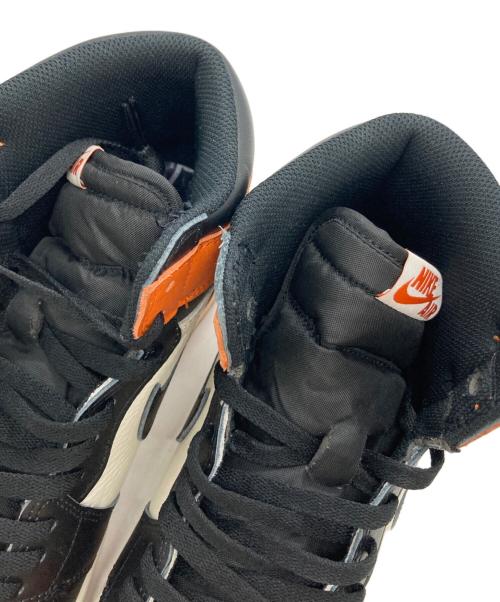 NIKE（ナイキ）NIKE (ナイキ) Air Jordan 1 Retro High OG ブラック×オレンジ サイズ:28.5㎝の古着・服飾アイテム