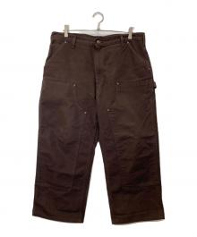 CarHartt（カーハート）の古着「ダブルニーペインターパンツ」｜ブラウン