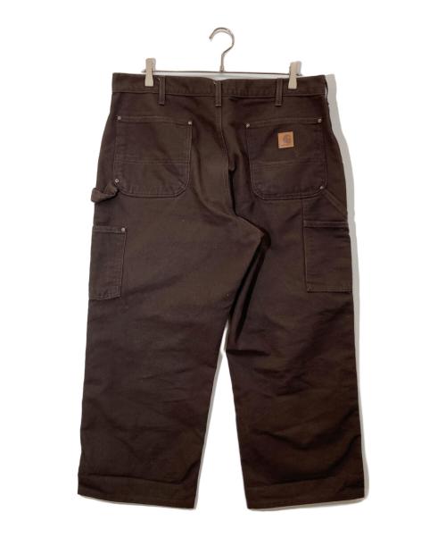 CarHartt（カーハート）CarHartt (カーハート) ダブルニーペインターパンツ ブラウン サイズ:W36×L30の古着・服飾アイテム