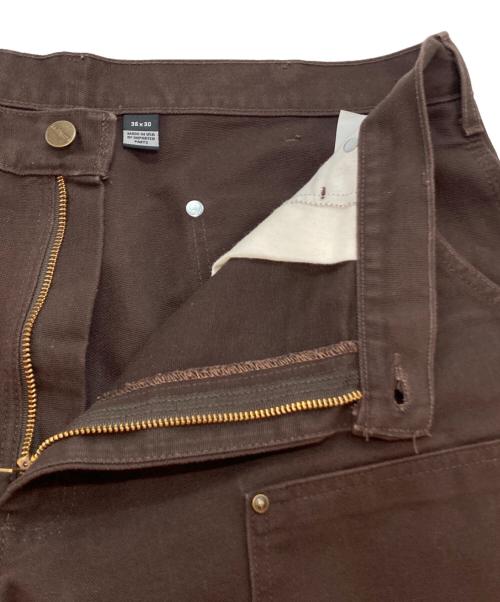 CarHartt（カーハート）CarHartt (カーハート) ダブルニーペインターパンツ ブラウン サイズ:W36×L30の古着・服飾アイテム