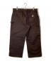 CarHartt (カーハート) ダブルニーペインターパンツ ブラウン サイズ:W36×L30：9000円