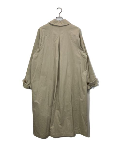 CAVEZA ROSSO（カベサ ロッソ）CAVEZA ROSSO (カベサ ロッソ) ステンカラーオーバーコート ベージュ サイズ:Lの古着・服飾アイテム