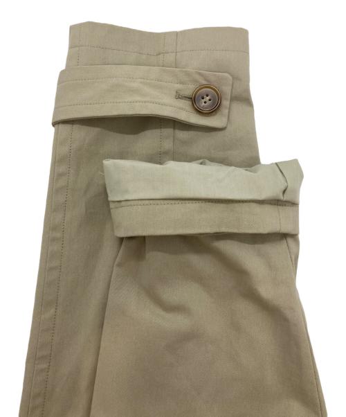 CAVEZA ROSSO（カベサ ロッソ）CAVEZA ROSSO (カベサ ロッソ) ステンカラーオーバーコート ベージュ サイズ:Lの古着・服飾アイテム