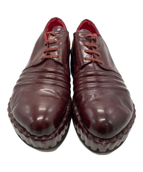 Jean Paul GAULTIER（ジャンポールゴルチェ）Jean Paul GAULTIER (ジャンポールゴルチェ) プラットフォームシューズ ボルドー サイズ:下記参照の古着・服飾アイテム
