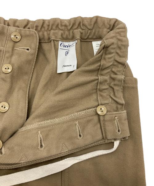 ORCIVAL（オーシバル）ORCIVAL (オーシバル) コットンツイル イージーパンツ ベージュ サイズ:1の古着・服飾アイテム