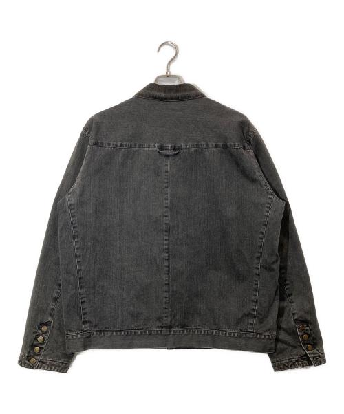PAPAS（パパス）PAPAS (パパス) デニムジャケット グレー サイズ:Lの古着・服飾アイテム