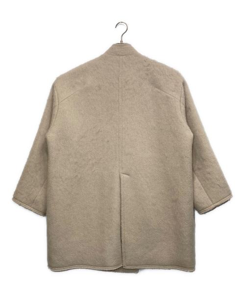 Louren（ローレン）louren (ローレン) shaggy half coat アイボリー サイズ:Freeの古着・服飾アイテム