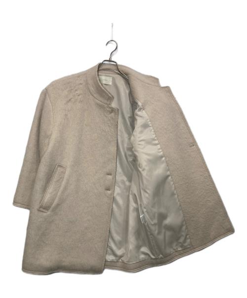 Louren（ローレン）louren (ローレン) shaggy half coat アイボリー サイズ:Freeの古着・服飾アイテム