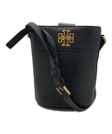 TORY BURCH（トリーバーチ）の古着「Britten Mini Bucket」｜ブラック