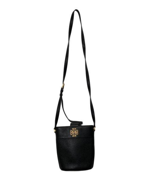 TORY BURCH（トリーバーチ）TORY BURCH (トリーバーチ) Britten Mini Bucket ブラックの古着・服飾アイテム