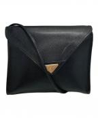 Yves Saint Laurentイヴサンローラン）の古着「オールドショルダーバッグ」｜ブラック