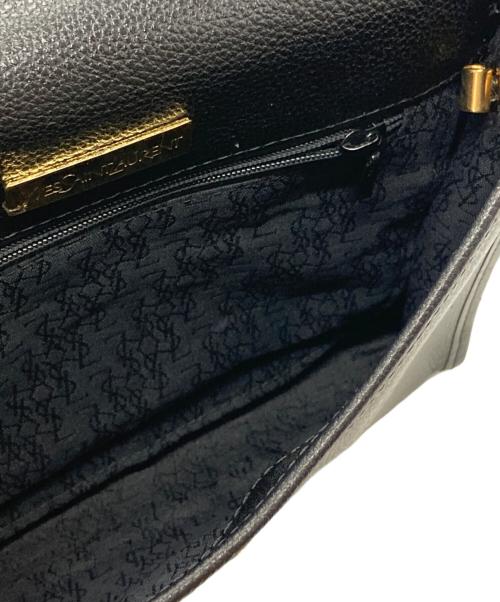 Yves Saint Laurent（イヴサンローラン）Yves Saint Laurent (イヴサンローラン) オールドショルダーバッグ ブラックの古着・服飾アイテム