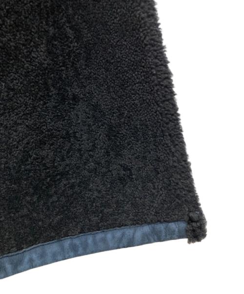 BARNEYS NEWYORK（バーニーズ・ニューヨーク）BARNEYS NEWYORK (バーニーズ・ニューヨーク) ムートンコート ネイビー サイズ:40の古着・服飾アイテム