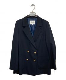CADUNE（カデュネ）の古着「ダブルジャケット」｜ネイビー