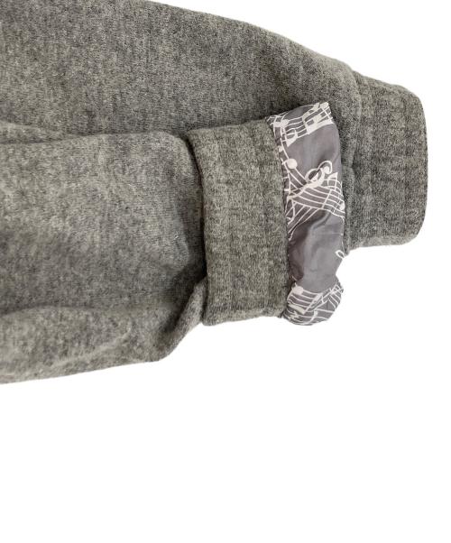 n(n) by NUMBER (N)INE（エヌエヌバイナンバーナイン）n(n) by NUMBER (N)INE (エヌエヌバイナンバーナイン) マルチポケットウールジップパーカー グレー サイズ:4の古着・服飾アイテム