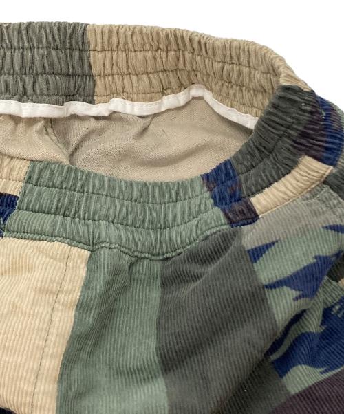 CarHartt（カーハート）CarHartt (カーハート) パッチワークコーデュロイパンツ グリーン サイズ:Mの古着・服飾アイテム