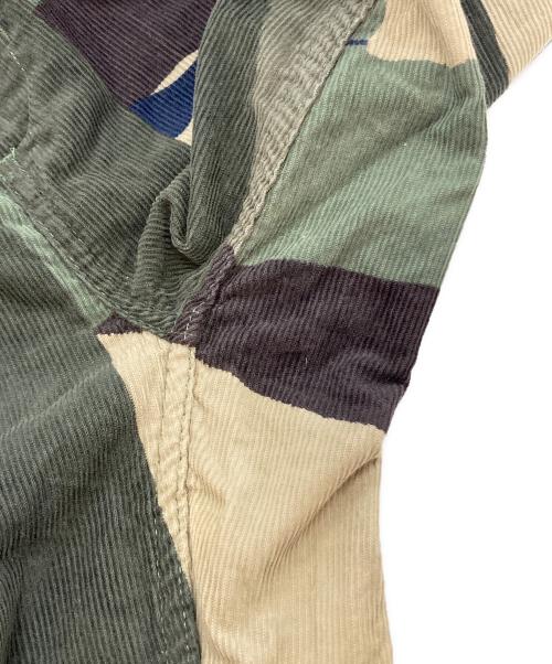 CarHartt（カーハート）CarHartt (カーハート) パッチワークコーデュロイパンツ グリーン サイズ:Mの古着・服飾アイテム