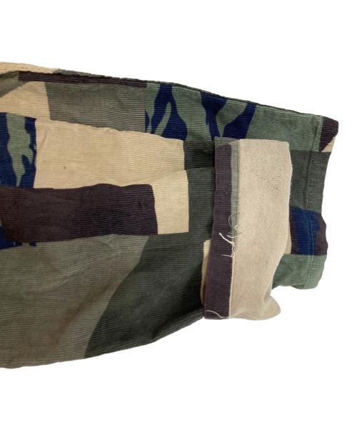 CarHartt（カーハート）CarHartt (カーハート) パッチワークコーデュロイパンツ グリーン サイズ:Mの古着・服飾アイテム