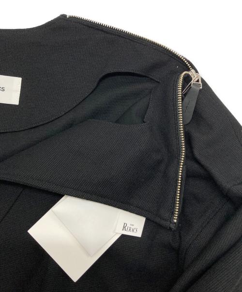 THE RERACS（ザ リラクス）THE RERACS (ザ リラクス) SIDE ZIP VNECK PULLOVER ブラック サイズ:SIZE Freeの古着・服飾アイテム