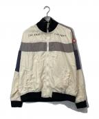 C.Eシーイー）の古着「ナイロンブルゾン」｜ベージュ×ブラック