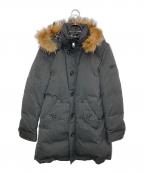 BLACK LABEL CRESTBRIDGEブラックレーベル クレストブリッジ）の古着「ダウンコート」｜グレー