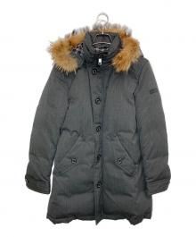 BLACK LABEL CRESTBRIDGE（ブラックレーベル クレストブリッジ）の古着「ダウンコート」｜グレー