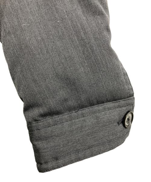 BLACK LABEL CRESTBRIDGE（ブラックレーベル クレストブリッジ）BLACK LABEL CRESTBRIDGE (ブラックレーベル クレストブリッジ) ダウンコート グレー サイズ:Lの古着・服飾アイテム