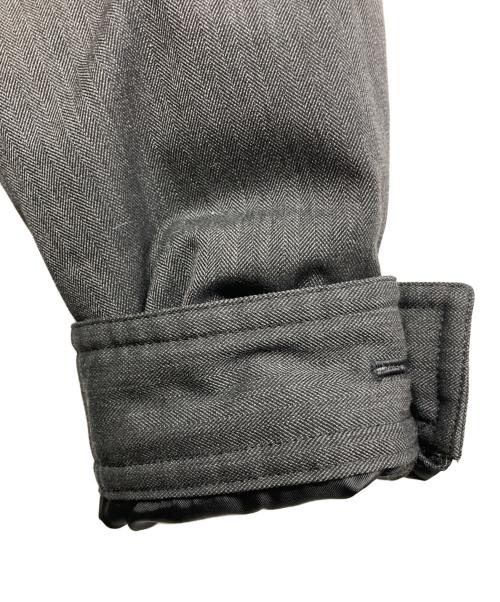 BLACK LABEL CRESTBRIDGE（ブラックレーベル クレストブリッジ）BLACK LABEL CRESTBRIDGE (ブラックレーベル クレストブリッジ) ダウンコート グレー サイズ:Lの古着・服飾アイテム